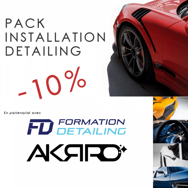 Pack décontamination FD pour activité Detailing