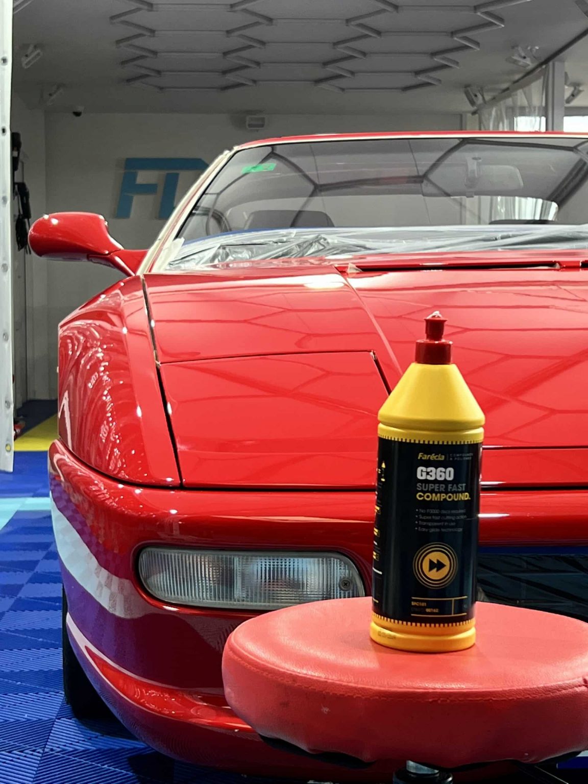 detailing polish de lustrage automobile