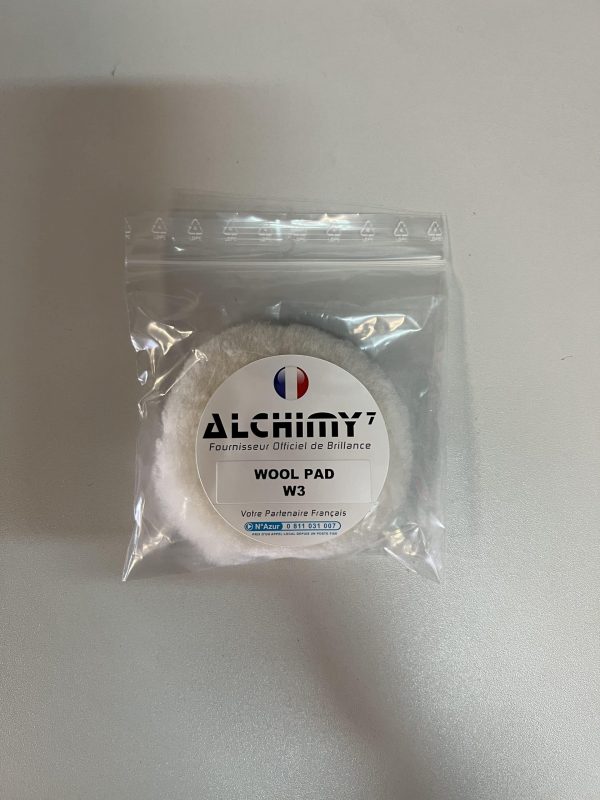 Tampon pad de polissage WOOL PAD (laine) - Alchimy7