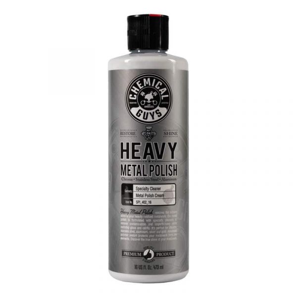 Chemical Guys Heavy Metal Polish 473 ml – polish pour chrome et métaux