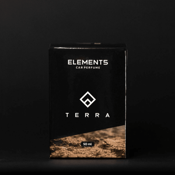 Parfum voiture désodorisant voiture TERRA (50ml) - Element5