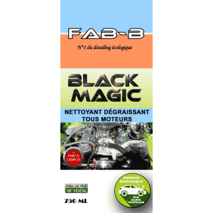 Nettoyant dégraissant pour moteurs BLACK MAGIC 750ml - Fab-B