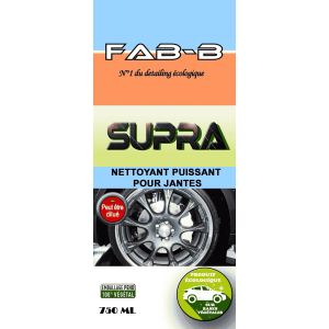 Nettoyant jantes SUPRA 750ml - Fab-B