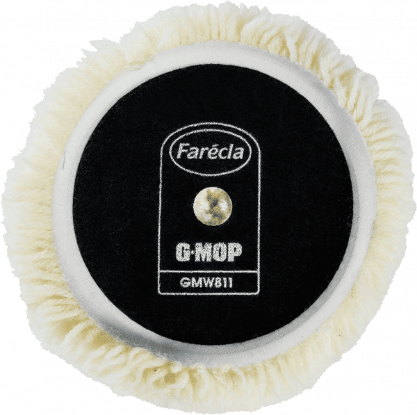 Farecla-Whool-pad-en-laine-torsadee-200mm-pour-lustreuse-rotative-tampon-pour-vernis-tres-dur-chez-akrro-detailing.png Pad de polissage très abrasif en laine torsadée G-Mop - Farécla