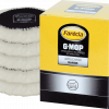 Farecla-lot-de-5-pad-en-laine-dagneau-naturel-pour-cutting-polissage-tres-abrasif-chez-akrro-detailing.png Pad de polissage très abrasif en laine d'agneau Lambs whool pad G-Mop - Farécla
