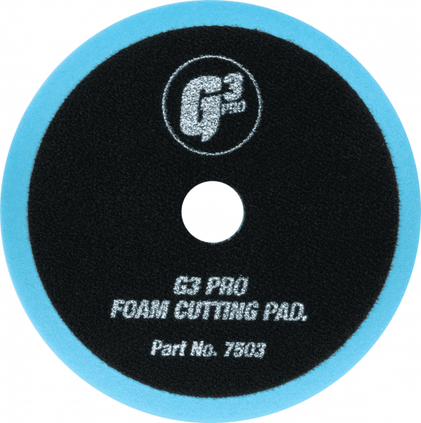 Farecla-tampon-mousse-cutting-bleu-pour-polisseuse-orbitale-double-action-DA-G3-Pro-Foam-Cutting-Pad-chez-akrro-detailing.png Pad de polissage en mousse 130mm (Cutting Pad) G3 PRO - Farécla