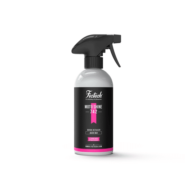 Nettoyant sans eau avec carnauba MOTO SHINE 742 (500ml) - Fictech