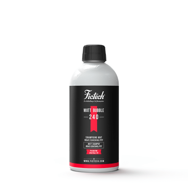 Fictech-shampoing-pour-voiture-mates-Matt-bubble-240-de-500ml-akrro-detailing.png Shampooing spécial véhicules mates covering et ppf MATT BUBBLE (500ml) - Fictech