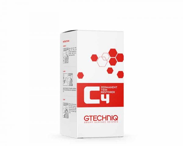Gtechniq-Renovateur-plastiques-c4-trim-restorer-longue-duree-akrro-detailing.jpg Rénovateur plastiques extérieurs longue durée C4 Permanent Trim Restorer 15ml - Gtechniq
