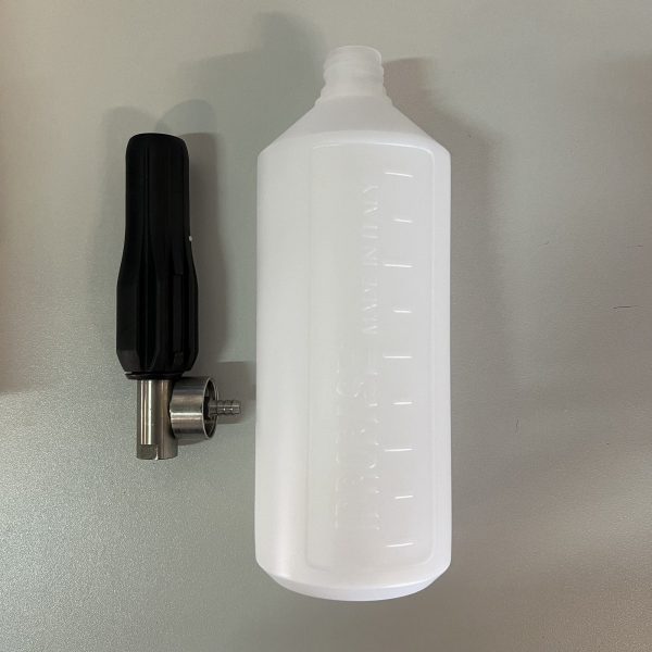 Idrobase-canon-a-mousse-piuma-pour-usage-industriel-pour-prelavage-voiture-sans-raccord-akrro-detailing-rotated-1.jpg Canon à mousse Piuma inox avec réservoir 1L (sans adaptateur) - Idrobase