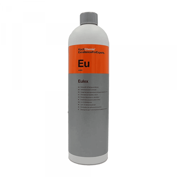 Koch-Chemie-nettoyant-dissolvant-Eulex-pour-supprimer-le-goudron-la-colle-et-la-resine-sur-voiture-1L-Akrro-detailing.png Dégoudronnant carrosserie et dissolvant de colle Eulex 1L - Koch Chemie