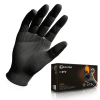 Gants de Detailing (boite de 100)  Noir en Nitrile Ultra Résistants - Mercator