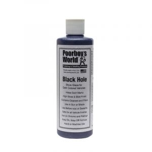 Lustrant (glaze) pour voitures foncées BLACK HOLE 473ml - Poorboy's