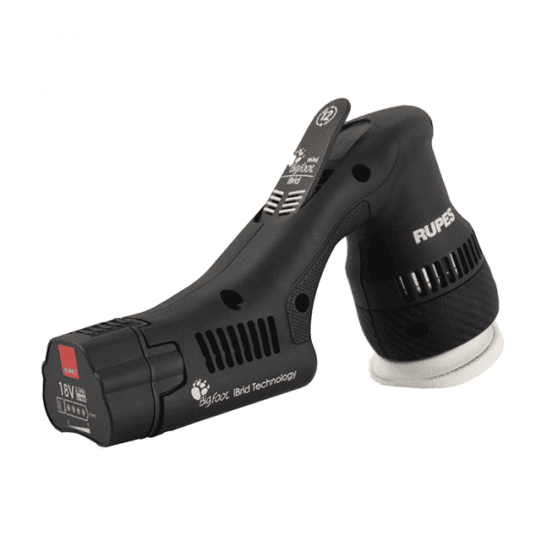 Polisseuse RUPES HLR75 Mini iBrid sur batterie pour detailing automobile
