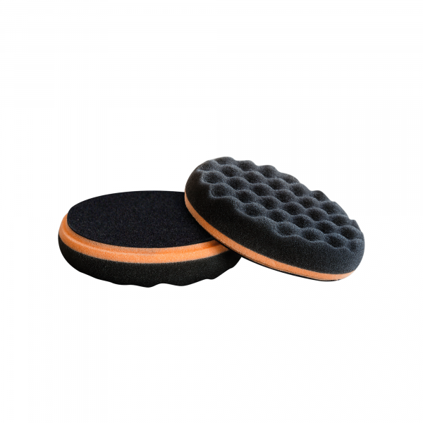 Scholl-Concepts-Pad-de-polissage-finition-noir-violet-80mm-20358-Akrro-detailing.png Pad de polissage finition en mousse soft WAFFLE NOIR - Scholl Concepts