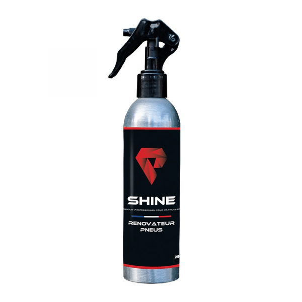 Shine-Auto-Produit-brillant-et-renovateur-pneus-250ml-akrro-detailing.png Dressing rénovateur et protecteur pour pneus (250ml) - Shine Auto
