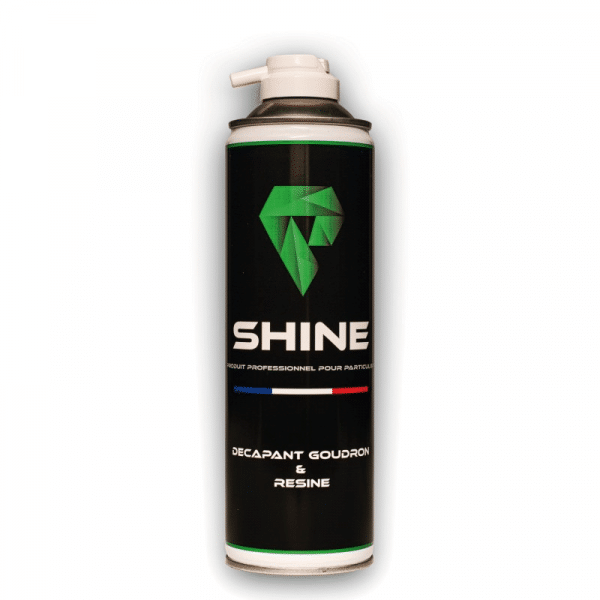 Shine-auto-produit-decapant-goudron-resine-400ml-chez-akrro-detailing.png Dégoudronnant décapant résine et goudron 650ml - Shine