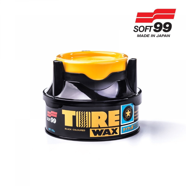 Soft99-Dressing-renovateur-cire-cirage-brillant-pneus-et-plastiques-Tire-black-wax-akrro-detailing.png Cire dressing rénovateur pour pneus Tire Black Wax - Soft99