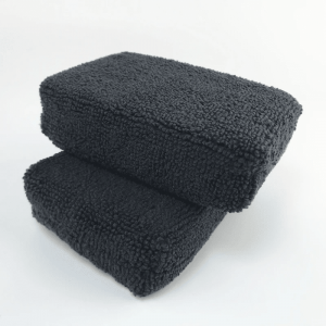 akrro-detailing-Tampon-eponge-microfibre-pour-cire-et-lustrant-et-renovateur-cuir.png Tampon applicateur (x2) en microfibres pour lustrant cire dressing - Akrro