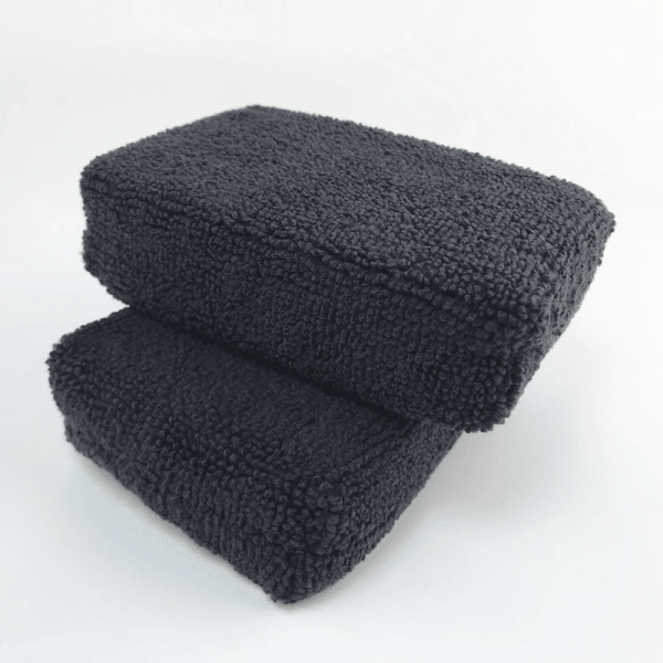 akrro-detailing-Tampon-eponge-microfibre-pour-cire-et-lustrant-et-renovateur-cuir.png Tampon applicateur (x2) en microfibres pour lustrant cire dressing - Akrro
