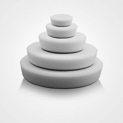 alchimy7-pad-polissage-lustrage-mousse-medium-A7-m-blanc-akrro-detailing.png Tampon pad de polissage medium A7M mousse blanche - Alchimy7