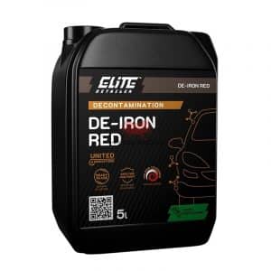 Décontaminant ferreux jantes carrosserie DE IRON RED - Elite Detailer