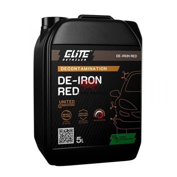 de-iron-red Décontaminant ferreux jantes carrosserie DE IRON RED - Elite Detailer