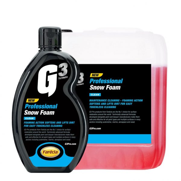 farecla-g3pro-snow-foam-savon-de-prelavage-au-ph-neutre-safe-pour-carrosserie-pour-preparateur-vo-akrro-detailing.jpg Shampooing de prélavage mousse active au pH neutre SNOW FOAM G3 Pro - Farécla