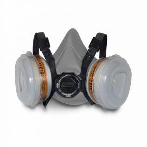 Demi-masque respiratoire double filtre A2P2 - Norton