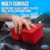 Lavage d’un capot automobile avec une éponge rouge, visuel officiel Optimum No Rinse Wash & Wax