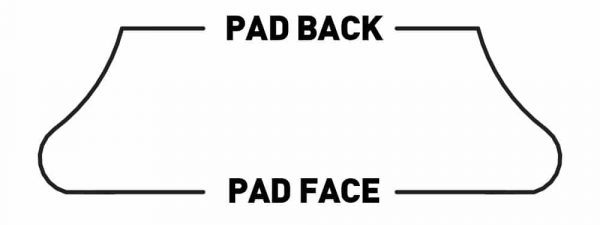 Tampon pad de polissage D-A FINE (Polishing) en mousse - Rupes