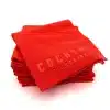 Microfibre Red Velvet de 40 × 40 cm