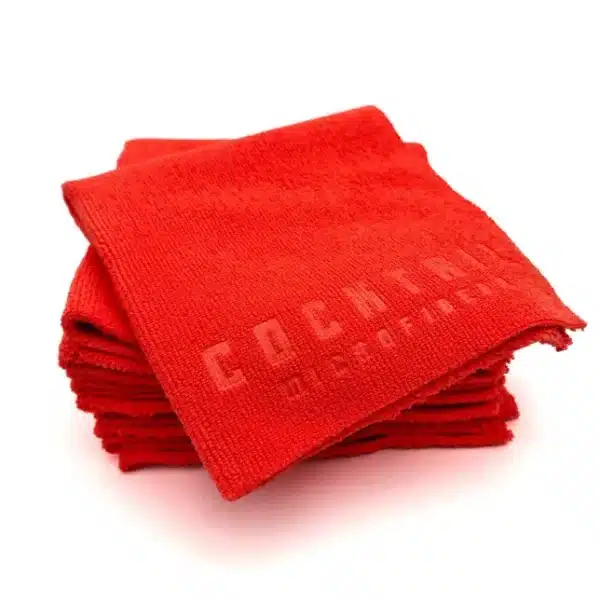 Microfibre Red Velvet de 40 × 40 cm