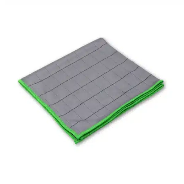 Microfibre vitres Carbon Green 40x40 cm 420 GSM Cocktail Microfibers